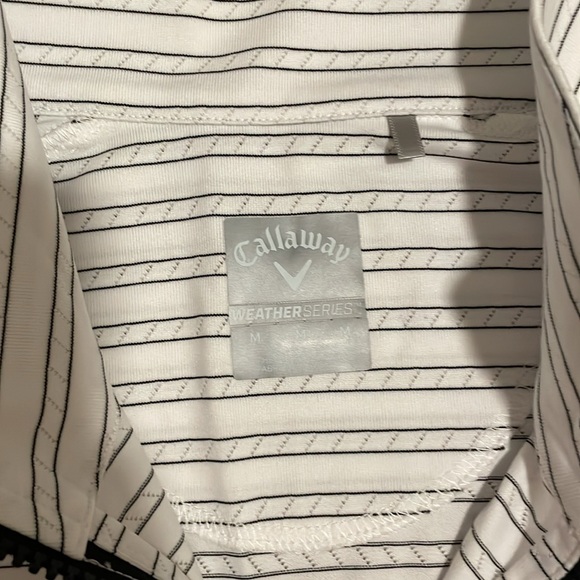 NWOT Mini Stripe 1/4 Zip - Picture 3 of 3
